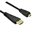UCEC Micro HDMI to HDMI Coiled Cable (1-6ft), Male to Male, High Speed, Supports 3D, 4K UHD, 1080p and Audio Return, Suitable for Projector, Laptop, Monitor, PC, Television, Tablet