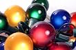 Pack of 50 Multi Color Satin G50 Replacement Christmas Light Bulbs for C9 Socket