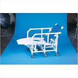 Bariatric Reclining Shower Chair Mesh Backrest Color: Forest Green Bariatric Reclining Shower Chair Mesh Backrest Color: Forest Green