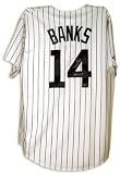 Ernie Banks Autographed (Chicago Cubs) Jersey with Mr. Cub Inscription