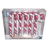 Houston Rockets NBA Candy Cane Ornament Set of 6