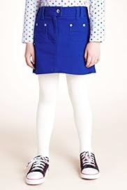 Cotton Rich Adjustable Waist Stretch Denim Skirt