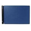 Wilson Jones Nomad Vinyl-Guarded Post Binder, 11" x 17", 8-1/4" Post to Post, Light Blue, W226-65NA
