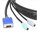 CP Tech/Level One CP-KVM-MF-10 All-In-One Hi Resolution KVM Cable (10 Feet)