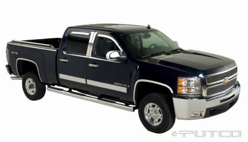 CHEVROLET SILVERADO 4DOOR 2007 2008 2009 (New Body Style) Exterior Chrome Trim Kit