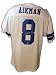 Autographed Troy Aikman Dallas Cowboys Throwback White Jersey