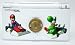 Mario And Yoshi Design Robo Armor Protective Case for Nintendo DS Lite - White