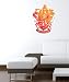Gryffindor House Crest -- Harry Potter 2' x 3' Set -- WallJammer -- Peel & Stick Giant Wall Mural
