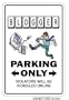 BLOGGER ~Novelty Sign~ parking signs blog blogging gift