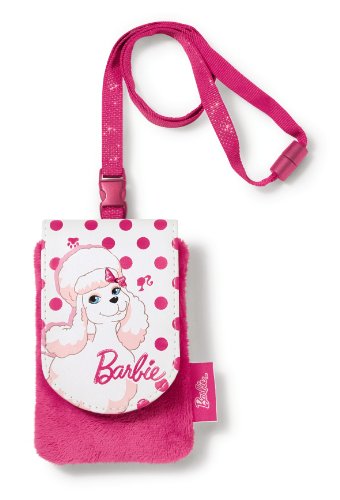 Nici 33989 - Barbie Handyt�schchen Pudel Sequin Pl�sch/Kunstleder 12 x 8 cm