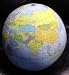 Sporting Goods : Earth Globe Beach Balls - 6 Cnt.