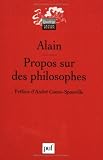 Revue Presses Universitaires de France - PUF  / Propos sur des philosophes