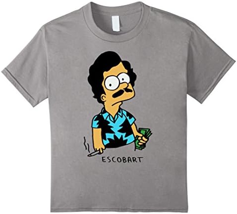 Kids Escobart T-Shirt 4 Slate