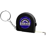 MLB Colorado Rockies 6' Mini Tape Measure Keychain