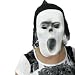 CET Domain Halloween White Scary Mask