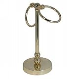 IMAGE OF Allied Brass BL-53-PC Polished Chrome Bolero 2 Ring Guest Towel Holder from the Bolero Collection BL