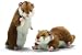 Plush Lying Brown Hamster 7