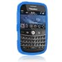 RIM BLACKBERRY BOLD (9000) AT&T BLUE Premium Silicone Skin Protective Cover Case Sleeve...Plus FREE Neck Strap / Lanyard!!!