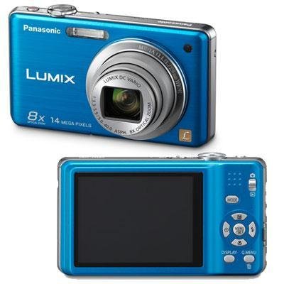 Panasonic Lumix DMC-FH20 14.1 MP Digital Camera with 8x Optical Image Stabilized Zoom and 2.7-Inch LCD (Blue)