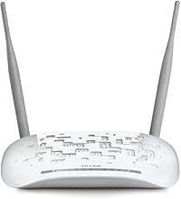 TP-LINK TD-W8961ND Inal&aacute;mbrico M&oacute;dem y Router N300 ADSL2+, 2.4Ghz 300Mbps, 802.11b/g/n, Splitter, 2x 3dBi antenas desmontables