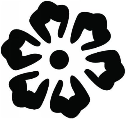 DIY Temporary Body Paint Tattoo Stamp With Pad and Ink ZX-062