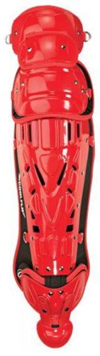 Rawlings Coolflo Pro Series Youth Catchers Leg Guard ( Scarlet)