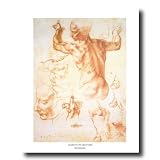 Michelangelo The Human Body Home Decor Wall Picture 16x20 Art Print
