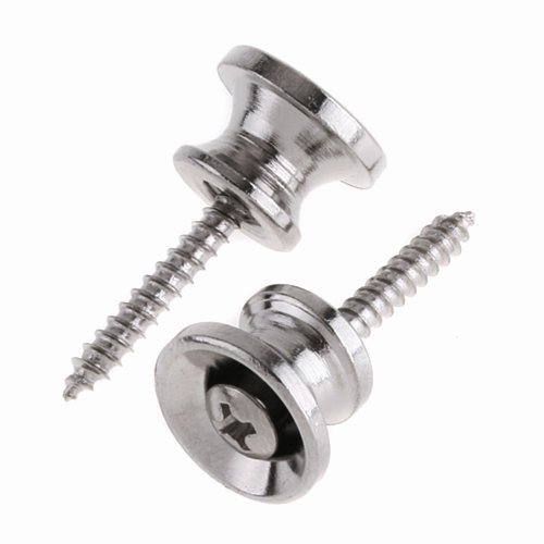 20pcs Planet Waves Strap Lock Strap Button End Pin Chrome Guitar Parts