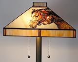 Glass Shade Horse Floor Lamp First Born Art By Janet Griffin Scott