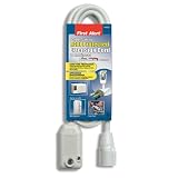 FIRST ALERT 90820-3FA-012 Fire Shield Protected LCDI Protected White Extension 6 foot Cord for Appliances