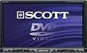 Scott DRX 2002 Moniceiver (17,8 cm (7 Zoll) TFT-LCD-Touch Screen Monitor, DVD Player (MPEG4/Xvid), USB, SD/MMC Kartenleser) schwarz
