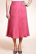  Classic Collection Pure Linen Panelled Skirt
