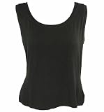 St John Sleeveless Scoop Neck Top