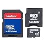 SanDisk 2GB MicroSD Card with SD & MiniSD Adapters (SDSDQ-2048, BULK package)