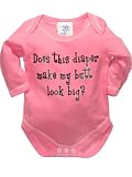Does This Diaper Make My Butt Look Big? Long Sleeve Onezie by Haute Stuff LA