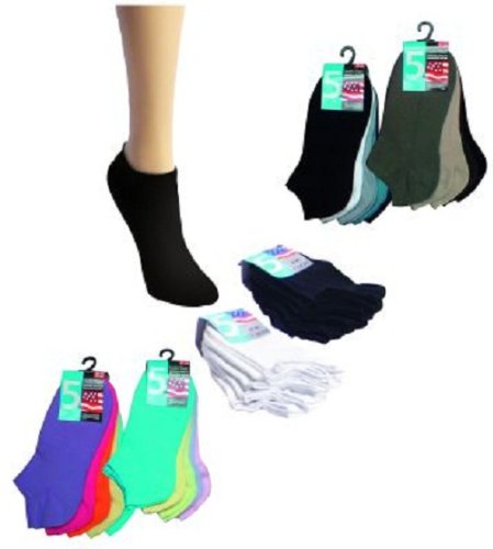 Produkt-Bild: 10 Paar Sneakersocken f&uuml;r Damen, Herren und Teenager
