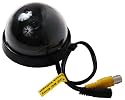 VideoSecu 1/3" Color Sony CCD DSP CCTV Home Dome Security Video Camera DM30 Built in f3.6mm Lens Comes with Free Surveillance Decal 1CY