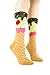 Foot Traffic, Women's Food-Themed Socks, Ice Cream Cone (Shoe Sizes 4-10)