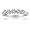 10K White Gold Diamond Anniversary-Wedding Ring .15ct tw ( Available Sizes 5-7)