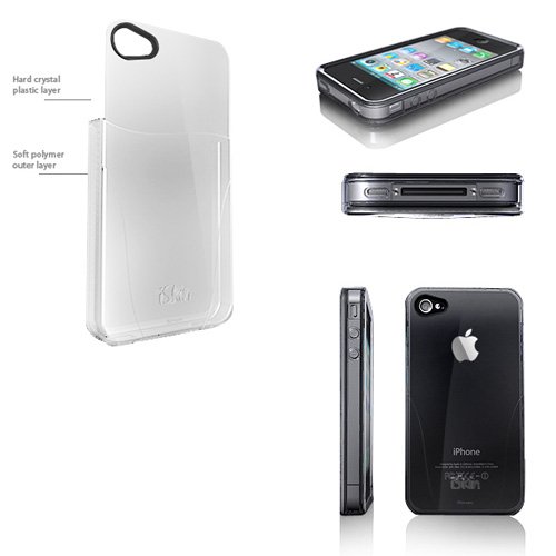 iSkin Claro TPU Case for iPhone 4S / 4 (Universal) - Clear