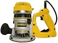 DEWALT DW618D 2-1/4 HP Electronic Variable Speed D-Handle Router with Soft Start