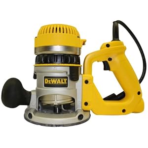DEWALT DW618D 2-1 4 HP Electronic Variable Speed D-Handle Router with Soft Start by 