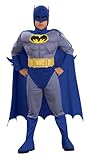 Batman Deluxe Muscle Chest Batman Child's Costume, Toddler