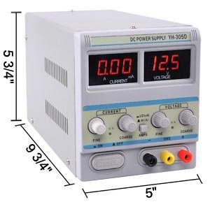Compact Design High Quality Heavy Duty Low Noise 30V 30 Volt DC Converter Lab Precision Variable Power Supply