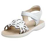 umi Toddler/Little Kid Magnolia Sandal,White,26 EU (US Toddler 9-9.5 M)