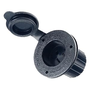 Battery Tender 024-0004-BK AC/DC Black Power Port Accessory Receptacle