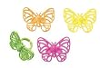 Butterfly Cupcake Rings - 12ct
