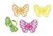 Butterfly Cupcake Rings - 12ct