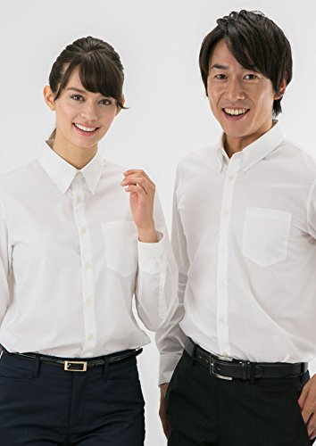 （コルレオニス）ＣｏｒＬｅｏｎｉｓ ユニセックス ワーキングシャツ 長袖　ホワイト