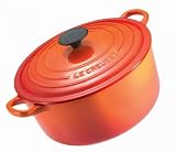 Le Creuset 16cm Round Cocotte - Volcanic
